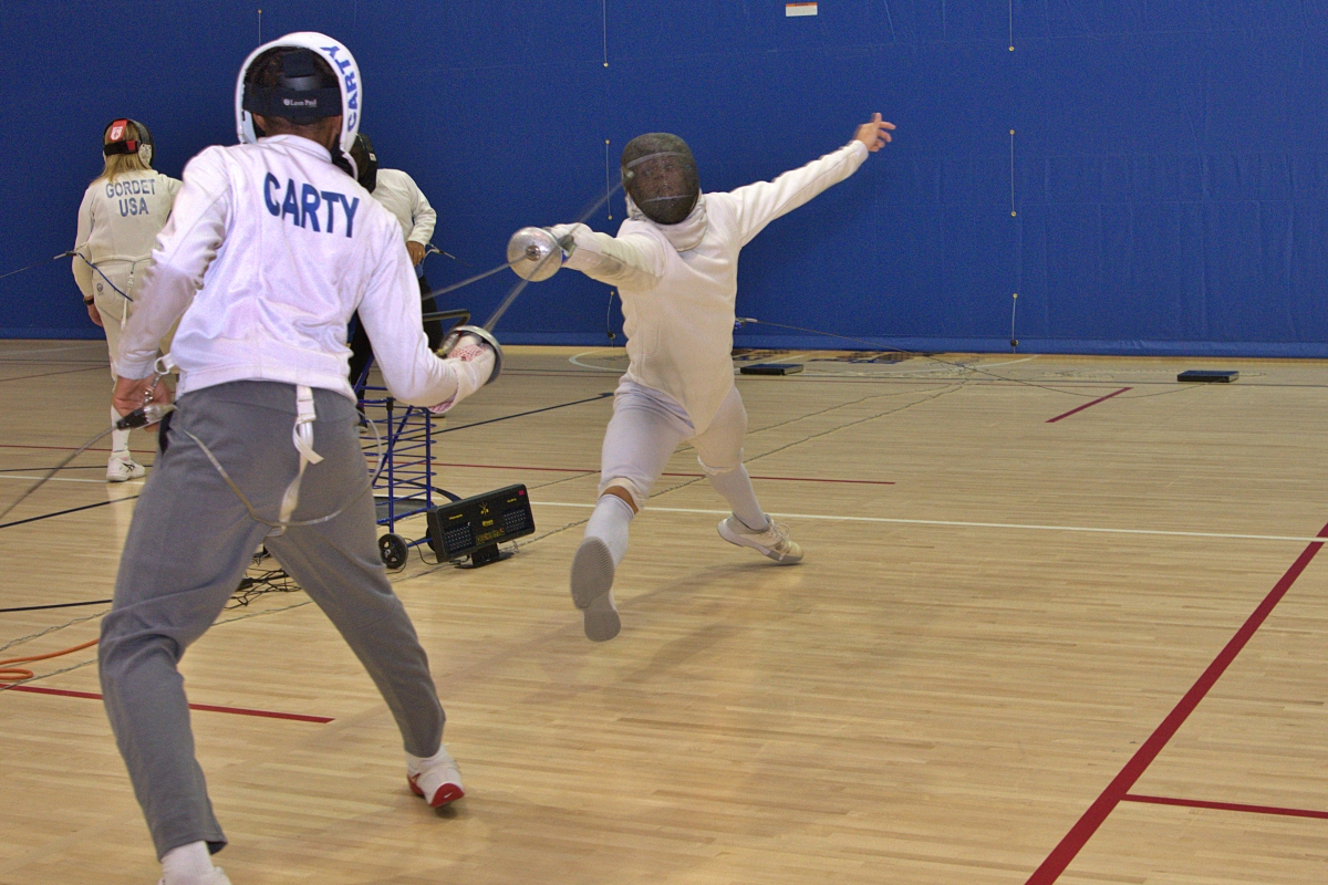 Ivan Goriunov fencing