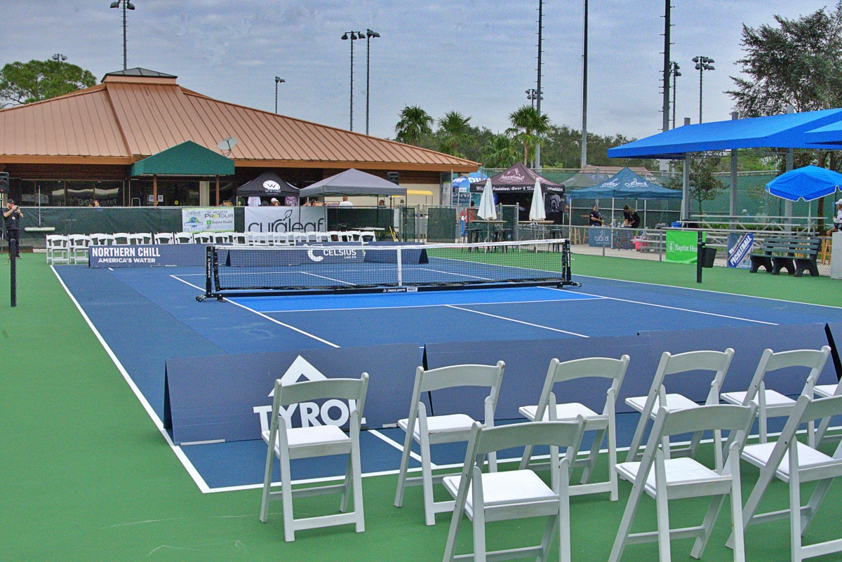 pickleball championship court