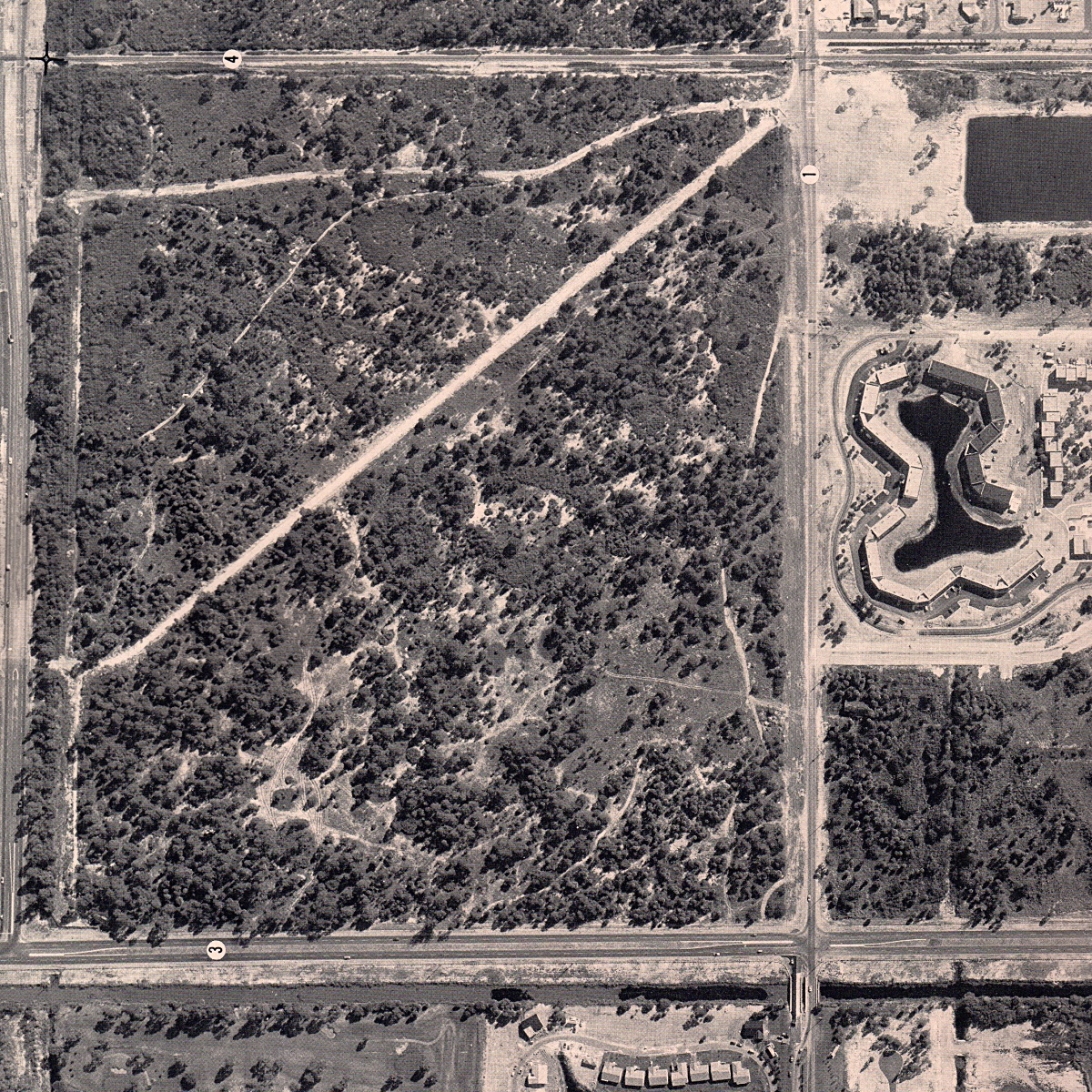 Sugar Sand Park before construction