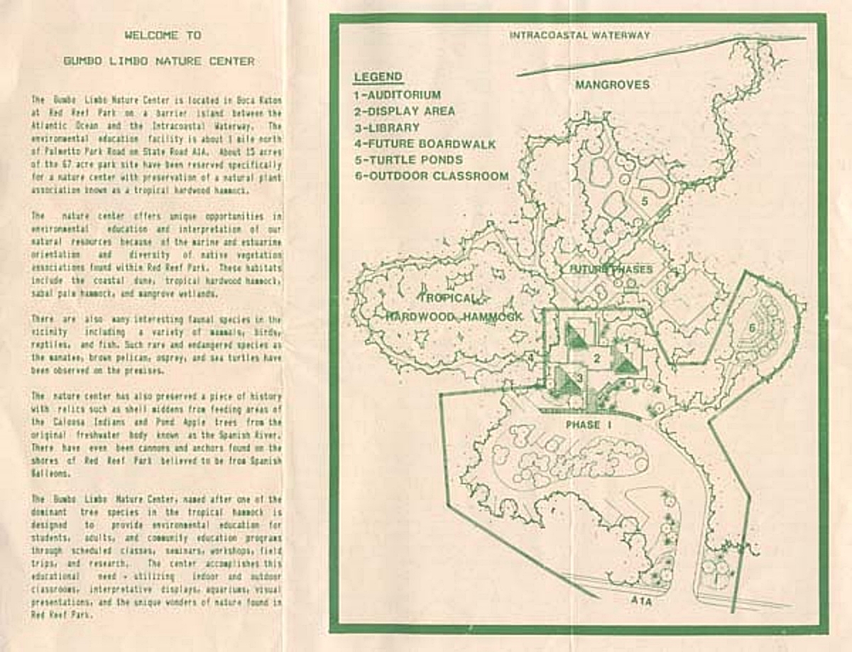 Gumbo Limbo Brochure