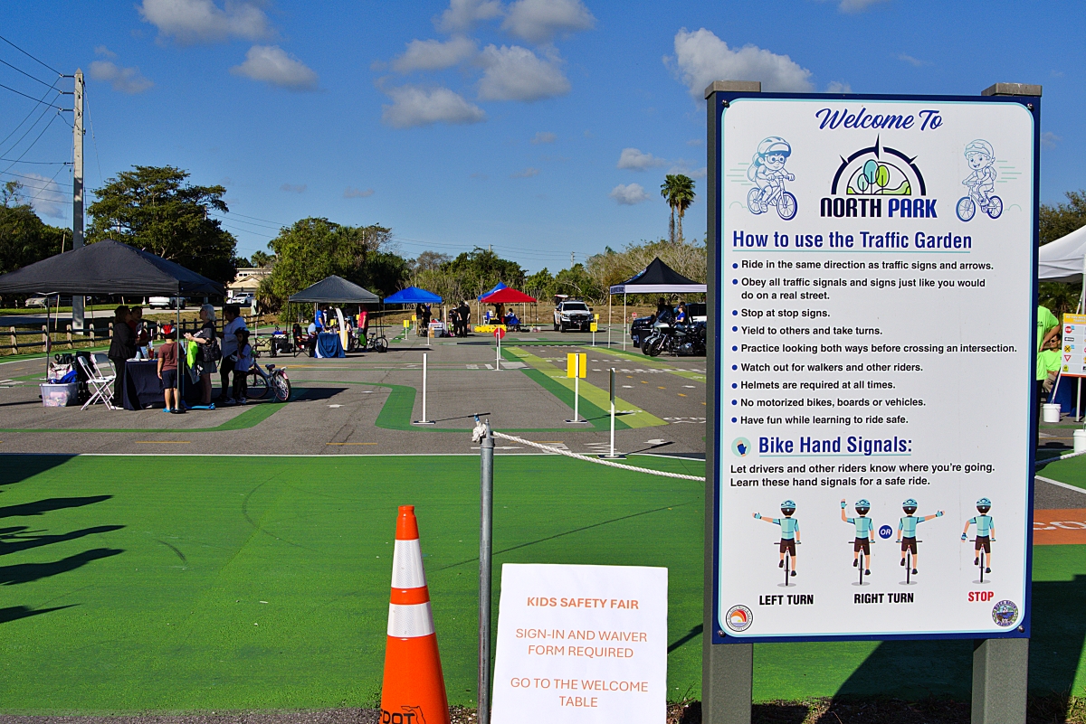 Kids Safety Fair Wide Shot