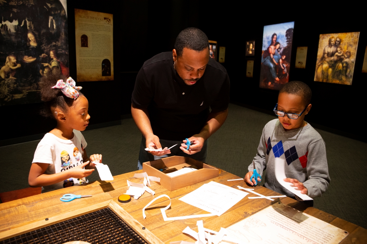 Leonardo's Lab Exhibit