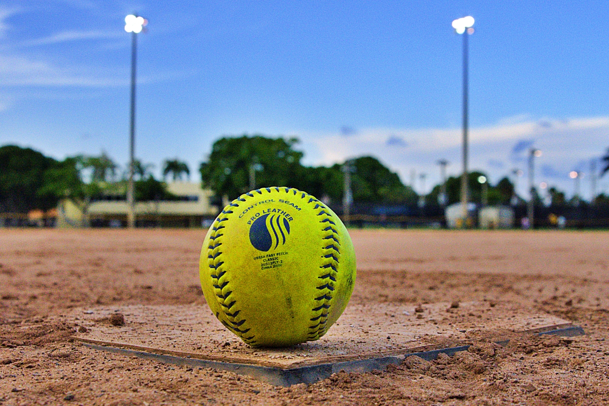 Memorial Park softball field