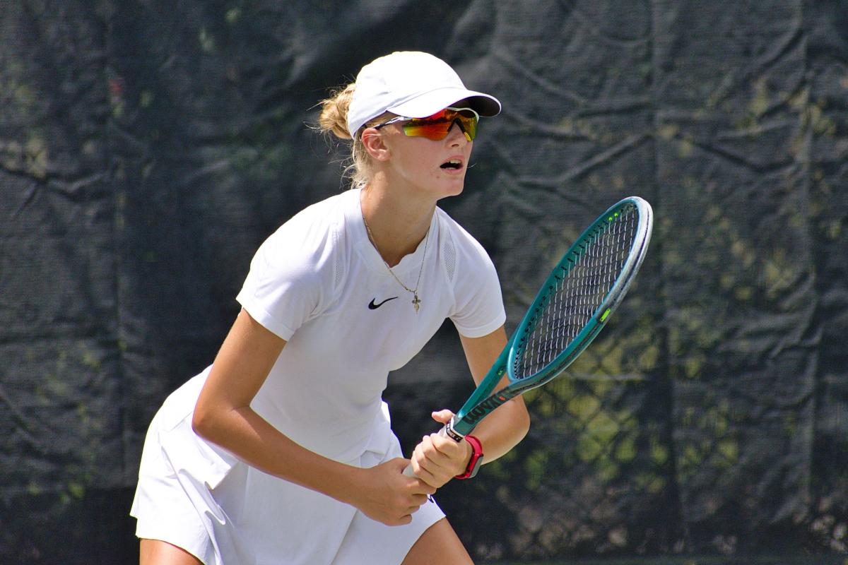 Sofia Dvordzova's first round opponent is ready to return serve