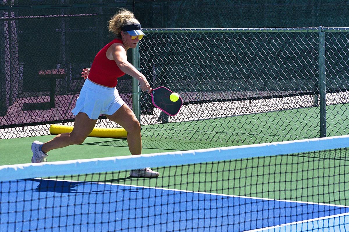 Liberty Cup pickleball shot