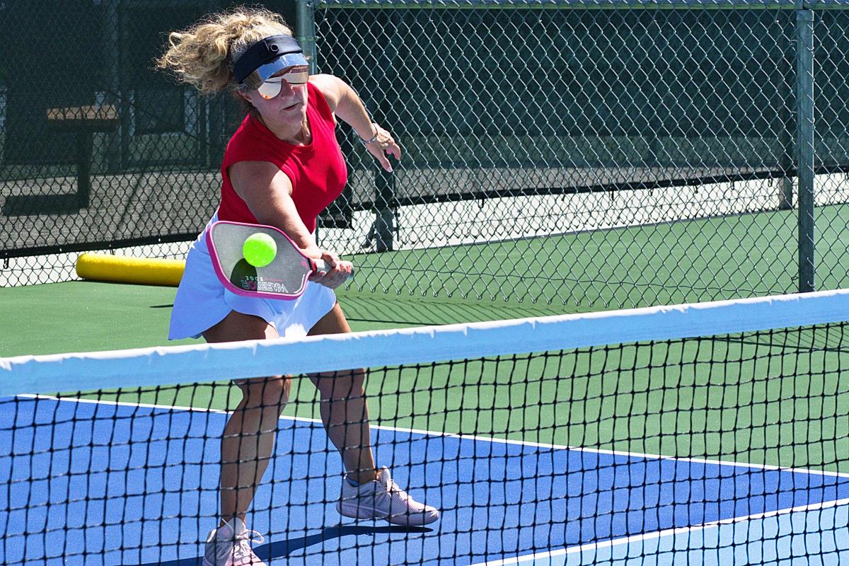Pickleball at the kitchen