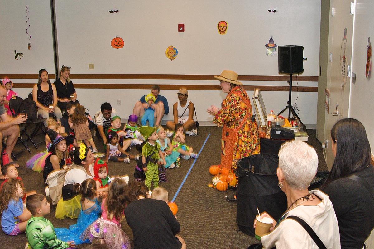 Halloween story time