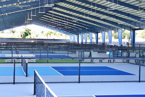 Patch Reef Park's Covered  Pickleball Complex